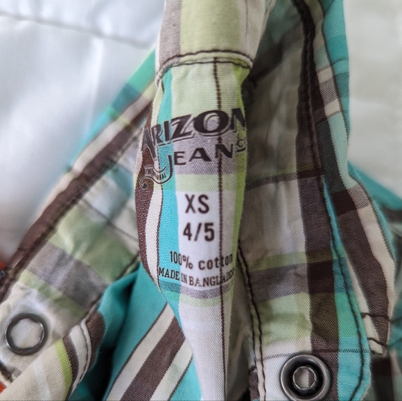 Kids flannel button down & pearl snap shirts - Picture 8 of 8